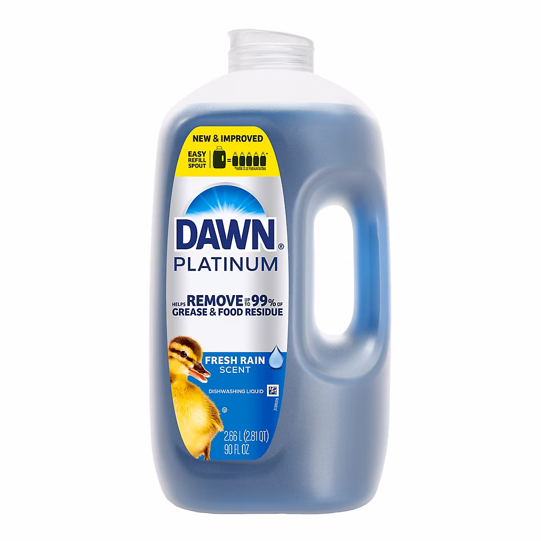 Dawn Dish Soap Platinum EZ-Squeeze Grease Fighter 90 fl oz