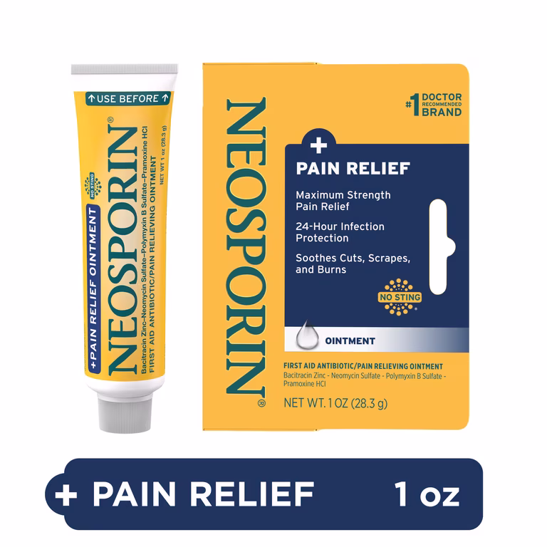 Neosporin Antibiotic Ointment Triple Antibiotic Infection Protection 1 oz