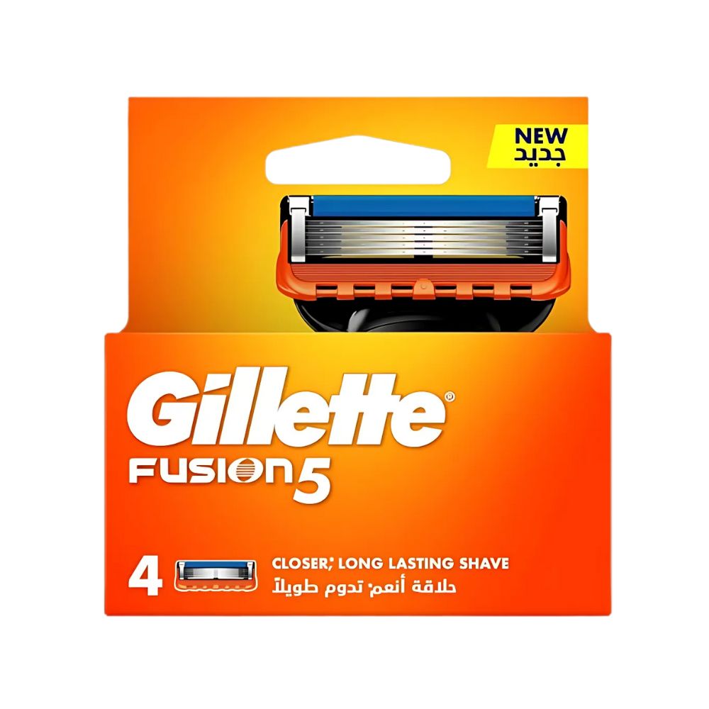 Gillette Razor Blade Refills Fusion5 Five-Blade Precision Trimmer 4 Count
